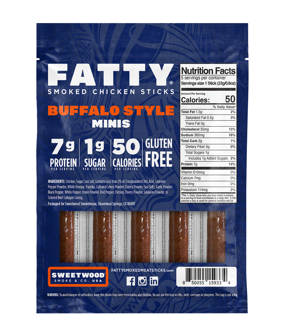 fatty buffalo chicken mini back of pack